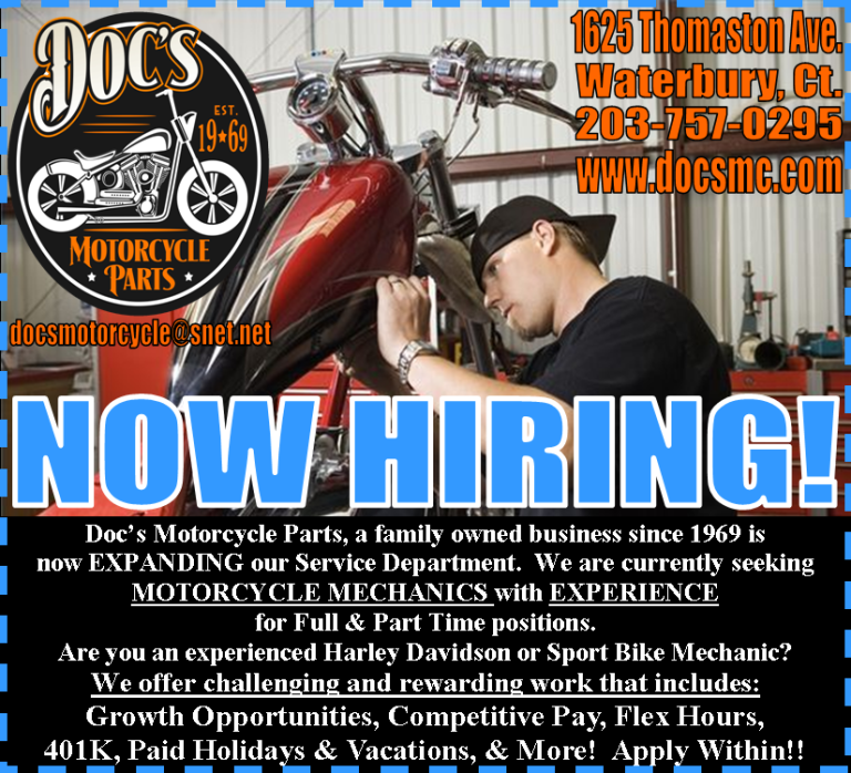 Motorcycle mechanic job wanted
